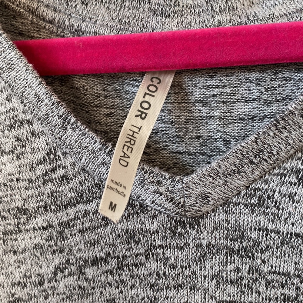 Color Thread Grey Shirt - Picture 6 of 10